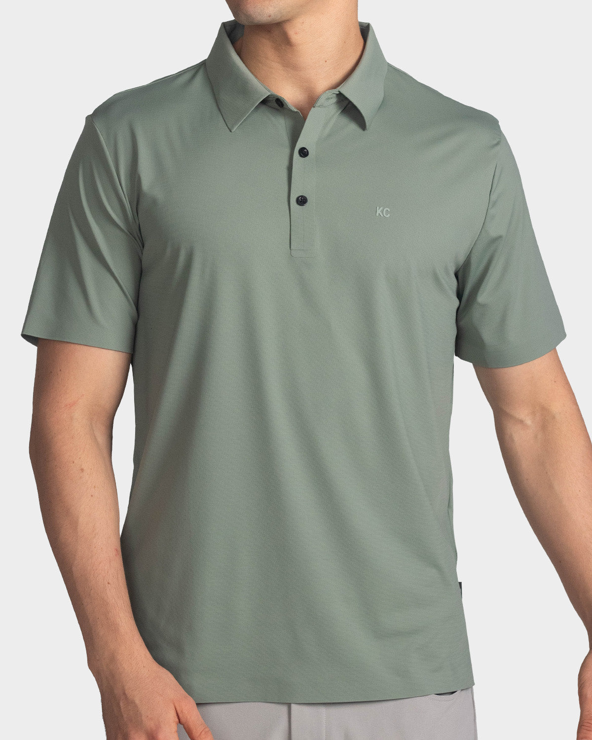 Polo fondo entero para hombre