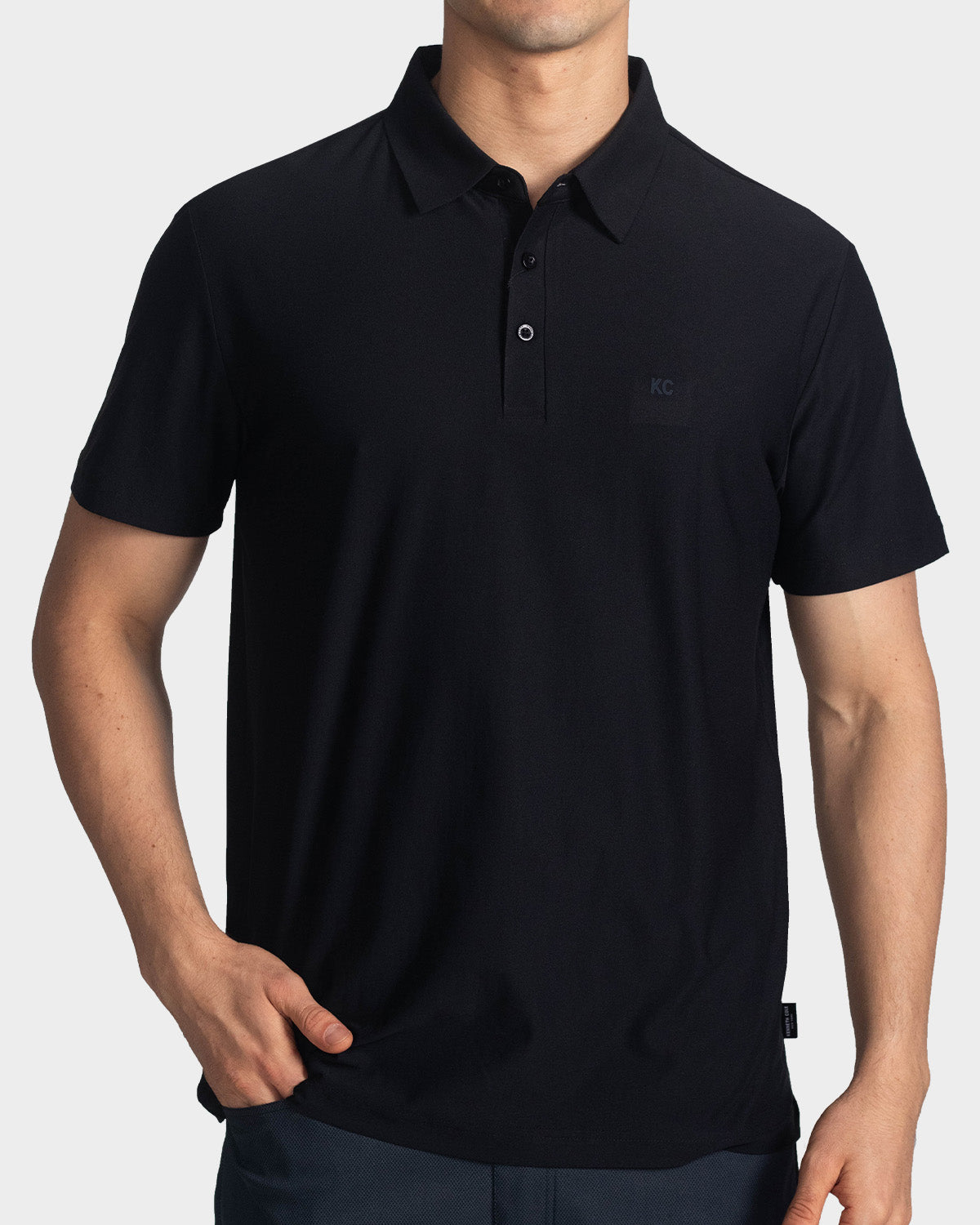Polo fondo entero para hombre