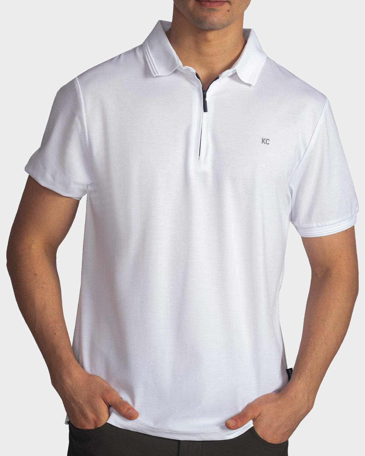 Polo fondo entero para hombre