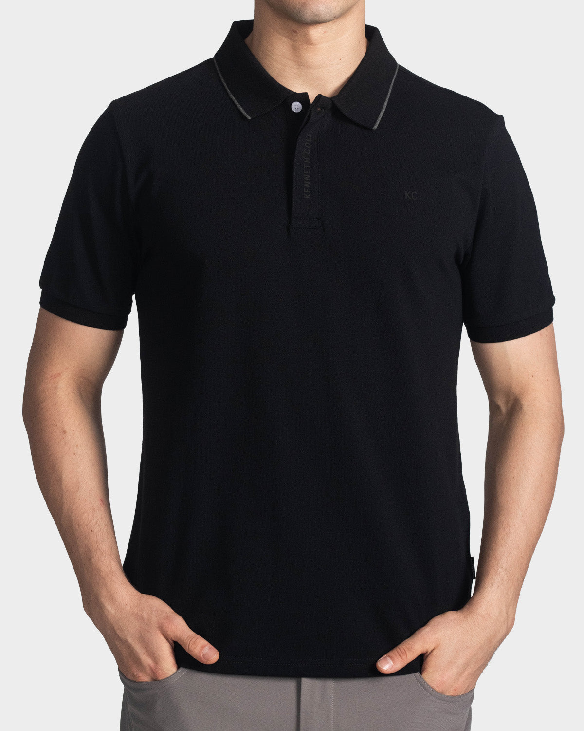 Polo fondo entero para hombre