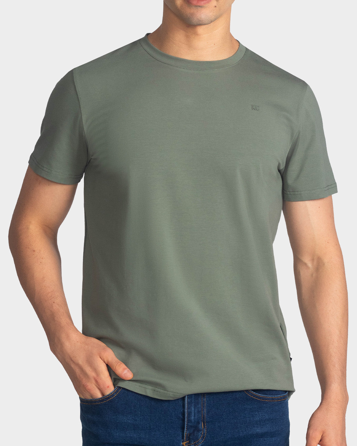 Camiseta fondo entero para hombre