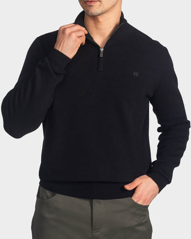 Suéter para hombre con cremallera