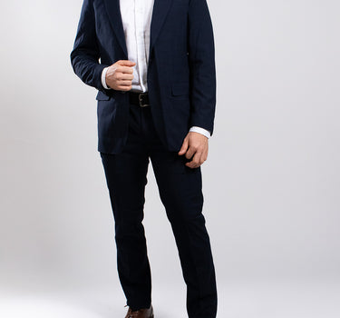 Traje de vestir para hombre navy
