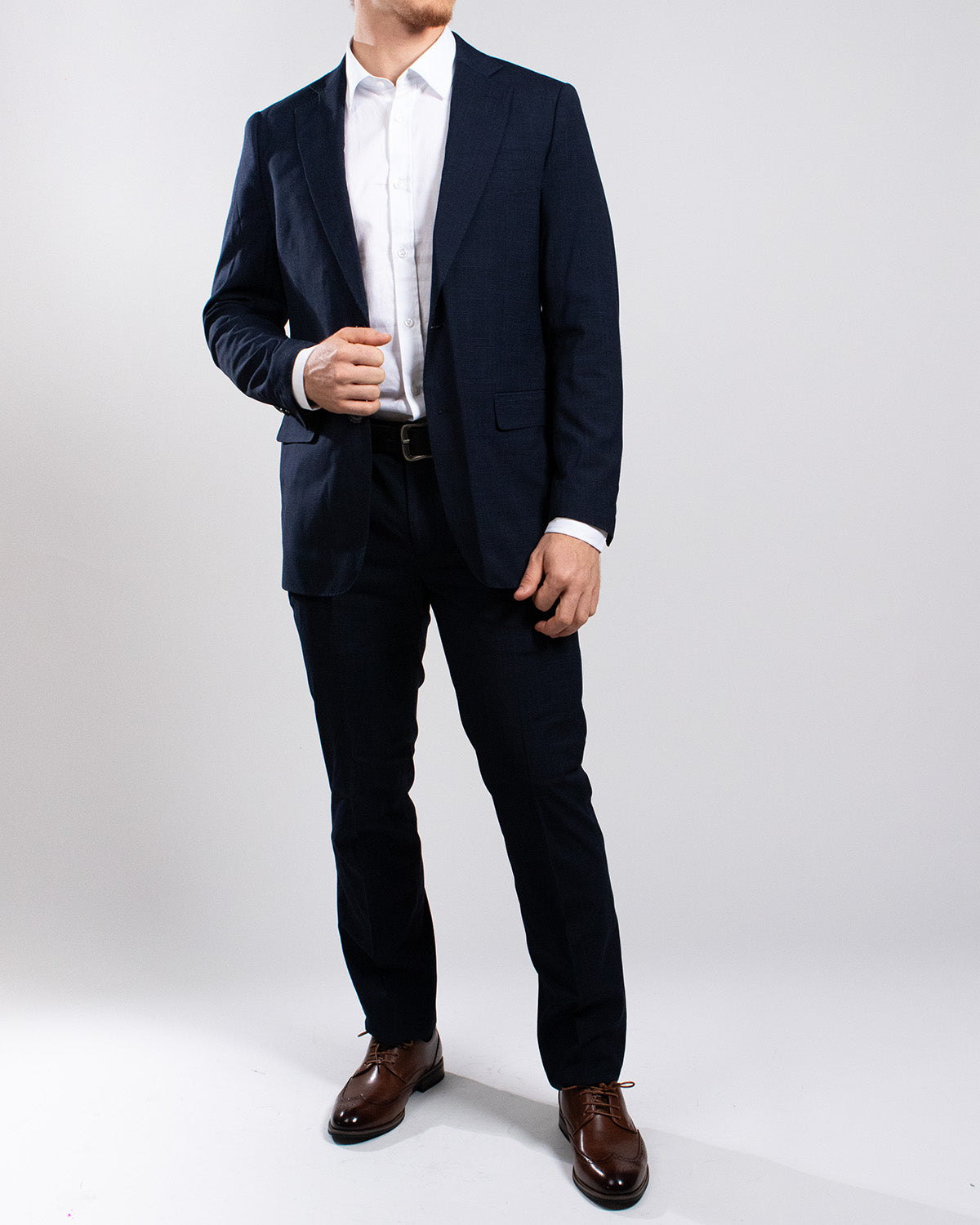 Traje de vestir para hombre navy