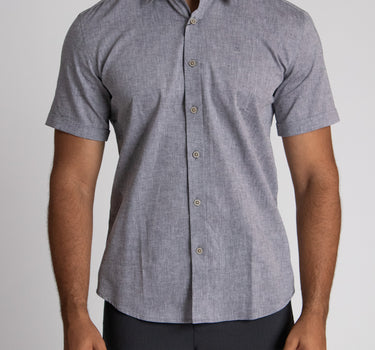Camisa manga corta para hombre black