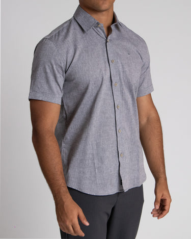 Camisa manga corta para hombre black