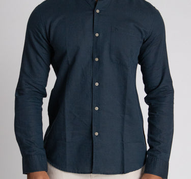 Camisa casual manga larga para hombre