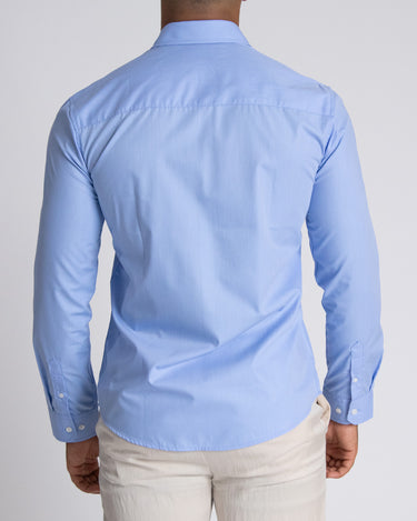 Camisa casual manga larga para hombre