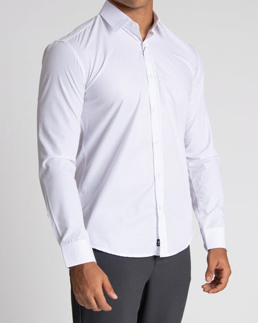 Camisa casual manga larga para hombre