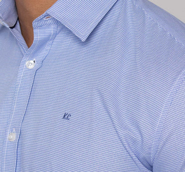 Camisa casual manga larga para hombre