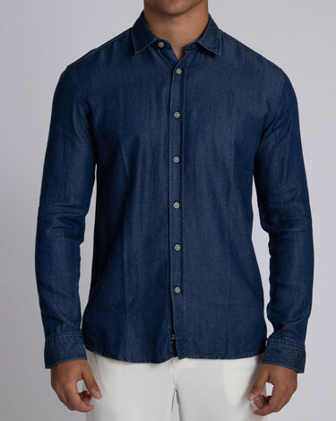 Camisa casual manga larga para hombre