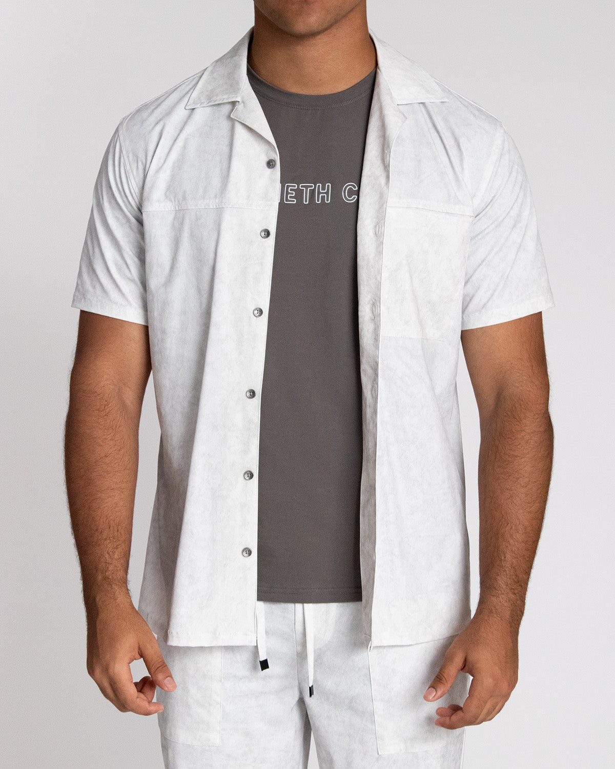 Camisa manga corta para hombre
