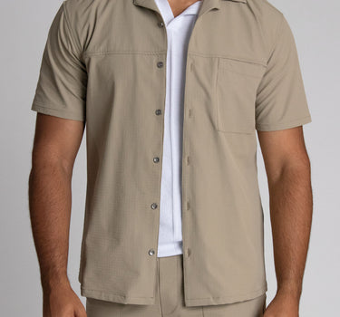 Camisa manga corta para hombre