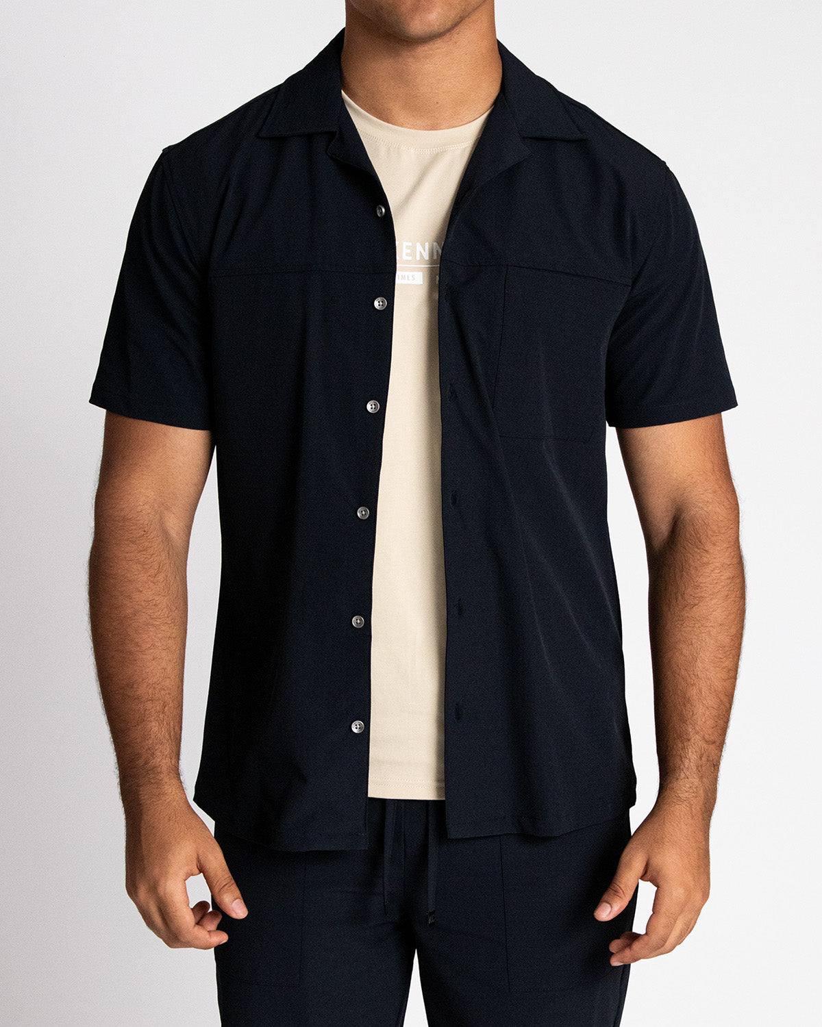 Camisa manga corta para hombre