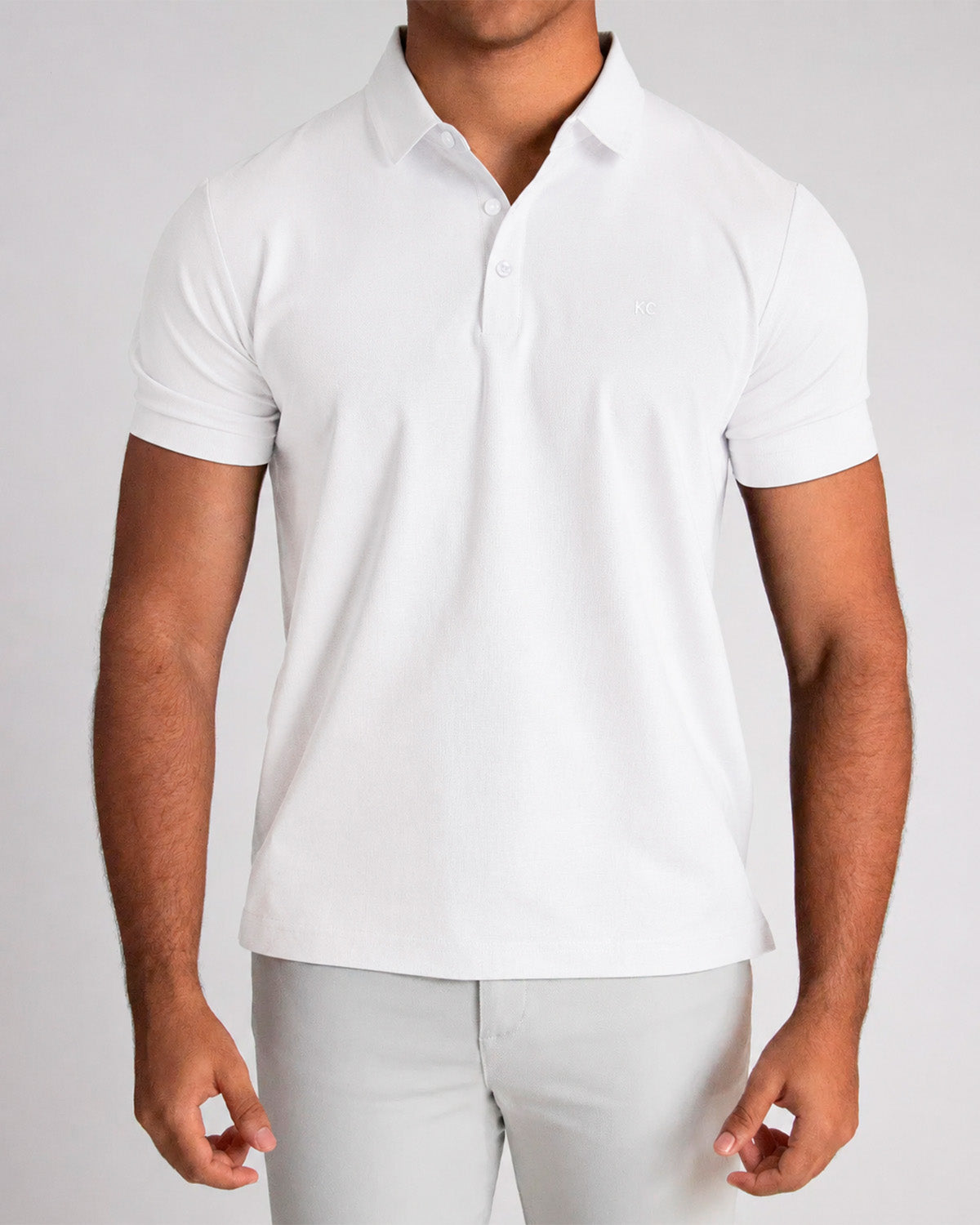 Polo fondo entero para hombre