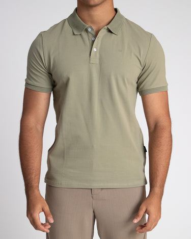 Polo fondo entero para hombre