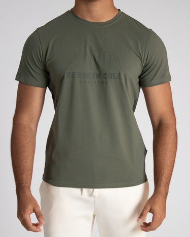 Camiseta fondo entero para hombre