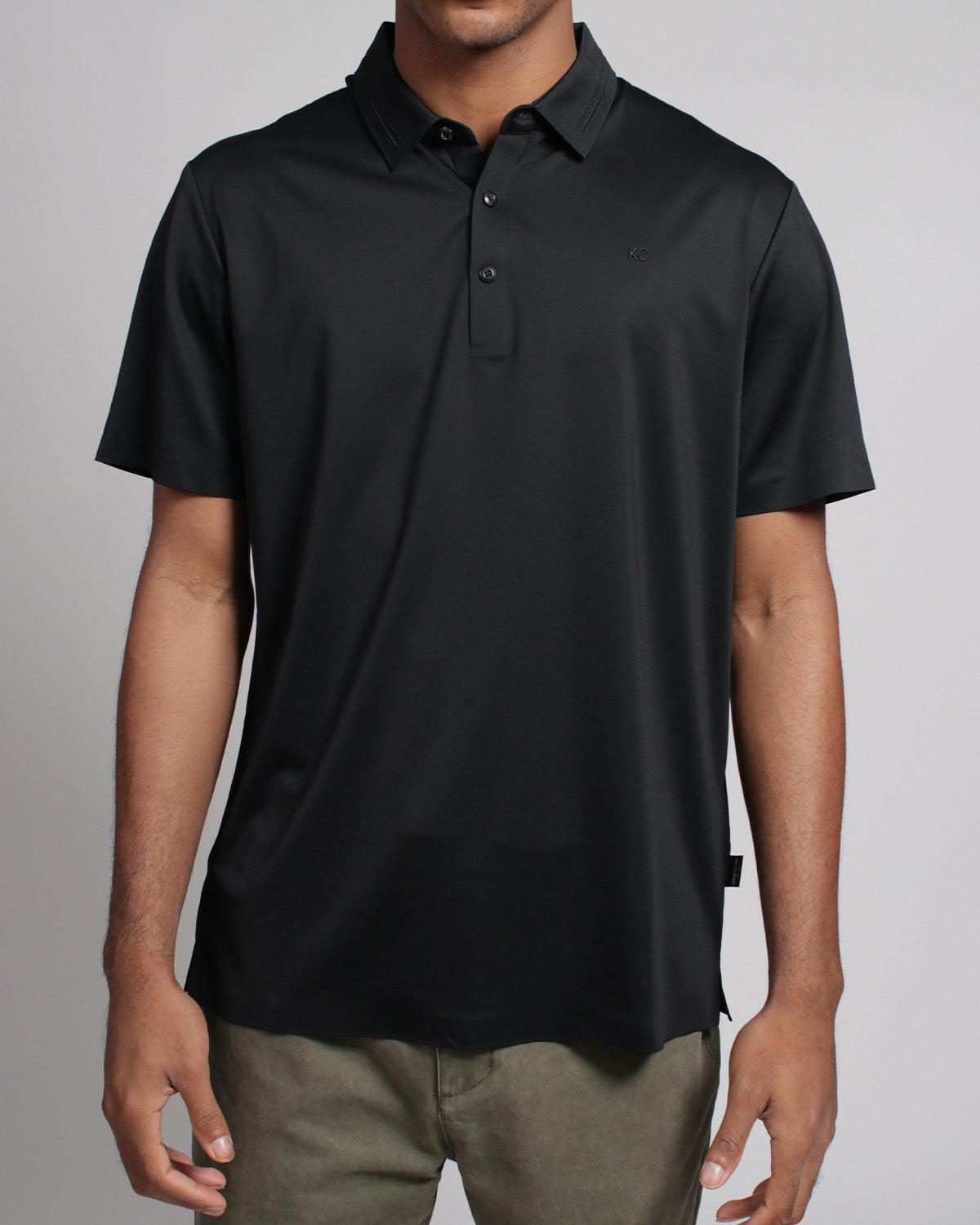 Polo fondo entero para hombre