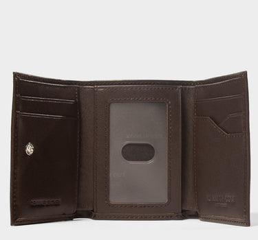 Billetera de cuero para hombre cass money