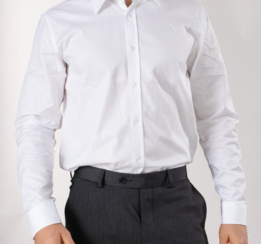 Camisa casual manga larga diseño clásico regular fit para hombre