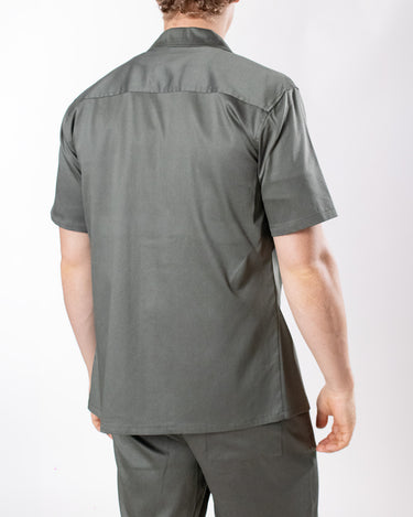 Camisa manga corta con bolsillo regular fit para hombre