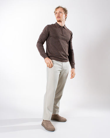 Pantalón de vestir diseño clásico regular fit para hombre