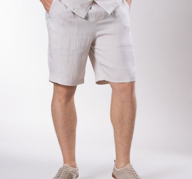 Short casual con cordón ajustable regular fit para hombre