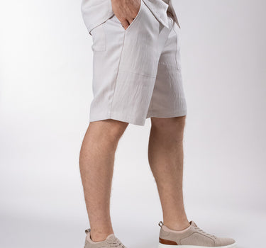 Short casual con cordón ajustable regular fit para hombre
