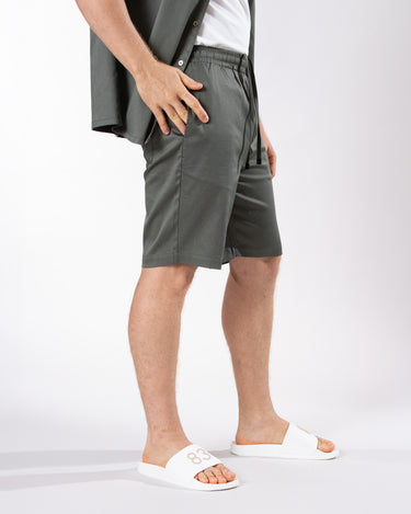 Short casual con cordón ajustable regular fit para hombre