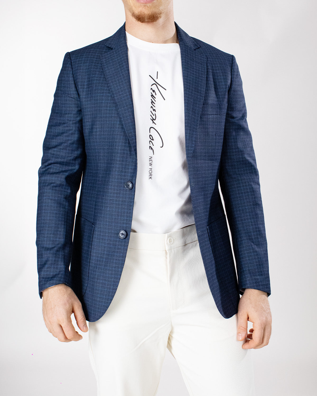 Americana diseño clásico slim fit para hombre