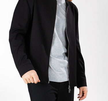chaqueta diseño con cremallera regular fit para hombre