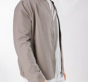 chaqueta diseño con cremallera regular fit para hombre