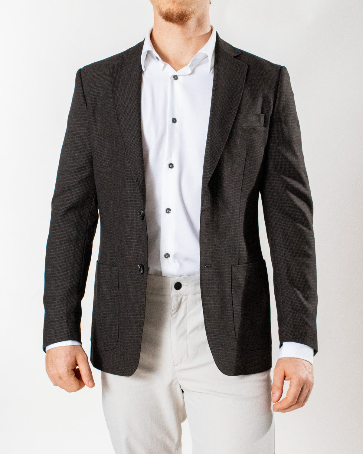 Americana diseño clásico slim fit para hombre