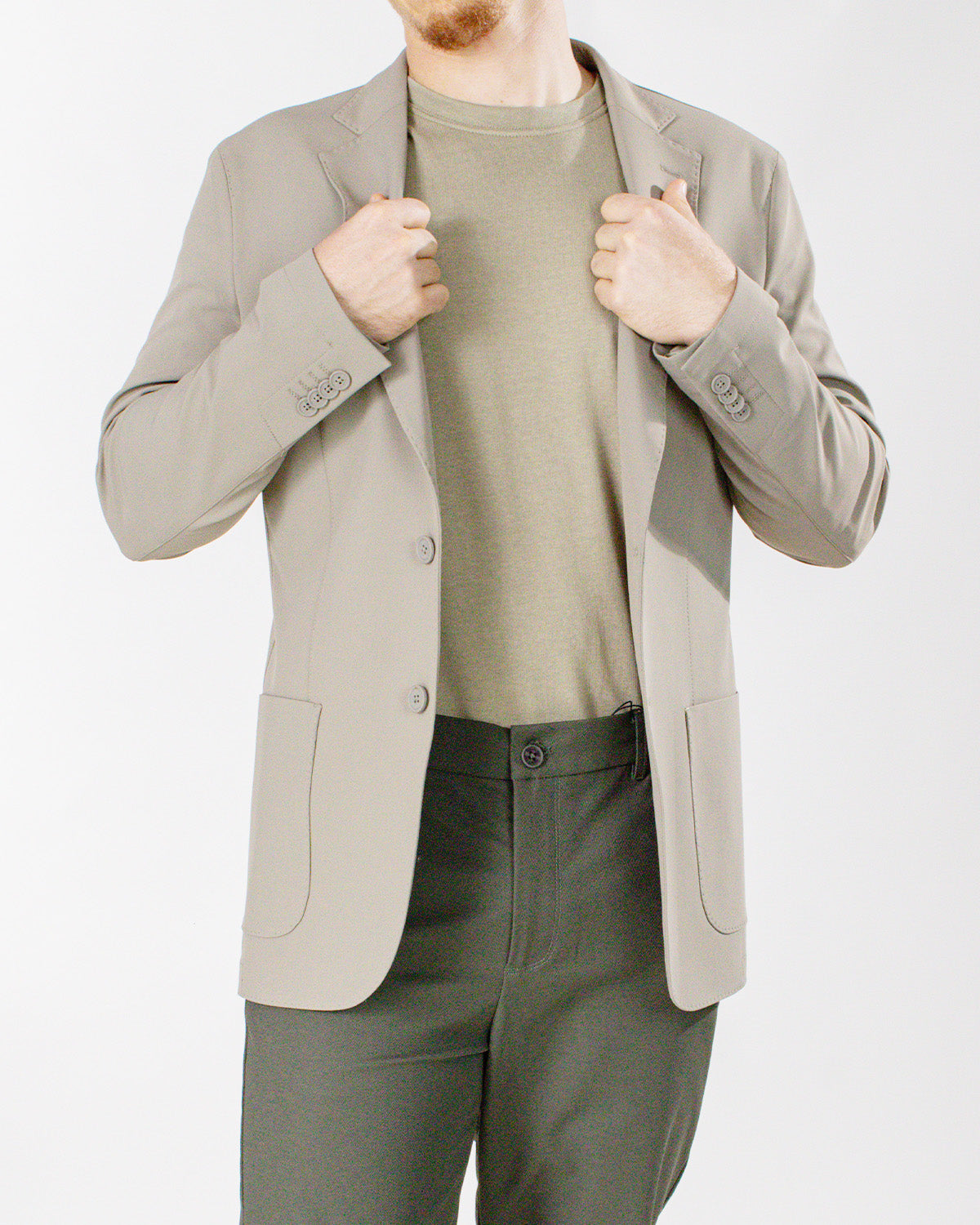 Americana diseño clásico slim fit para hombre