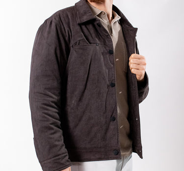 Chaqueta casual diseño con bolsillo regual fit para hombre