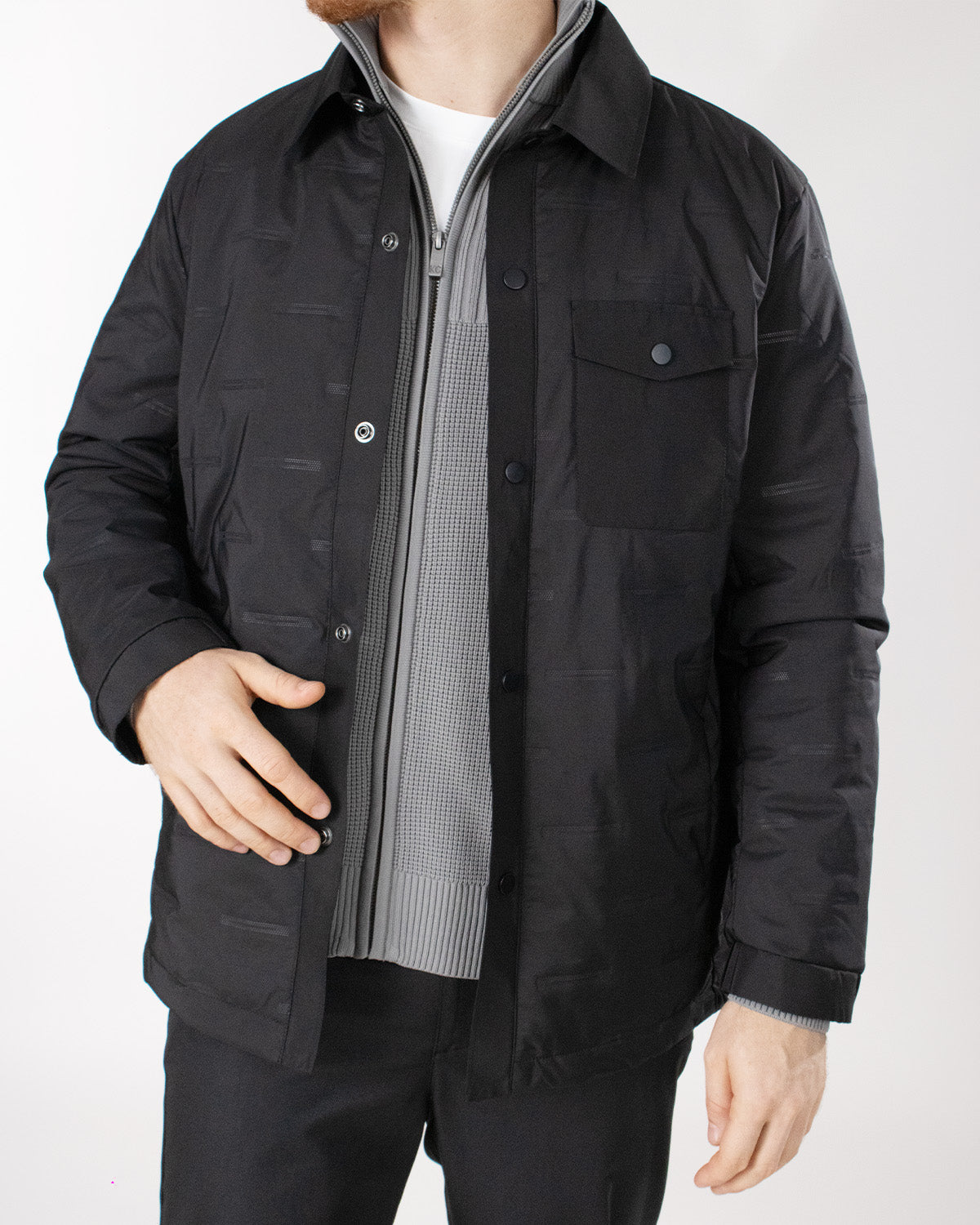 Chaqueta casual diseño con bolsillo regual fit para hombre