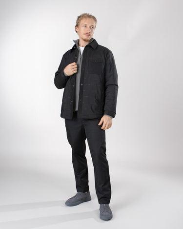Chaqueta casual diseño con bolsillo regual fit para hombre