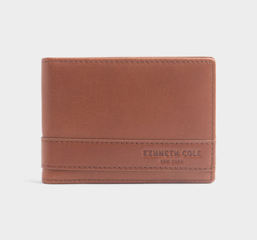 Billetera de cuero para hombre cosmo