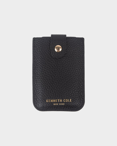 Tarjetero de cuero para hombre theo