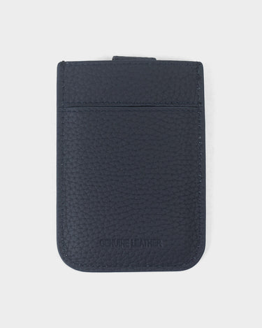 Tarjetero de cuero para hombre theo