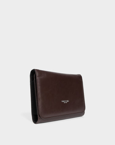 Porta pasaporte de cuero para hombre noman code