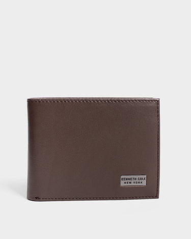Billetera de cuero para hombre edge