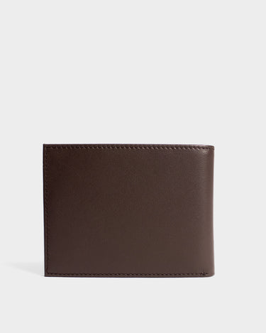 Billetera de cuero para hombre edge
