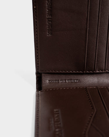 Billetera de cuero para hombre edge