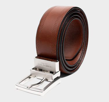 Correa de cuero reversible para hombre vault