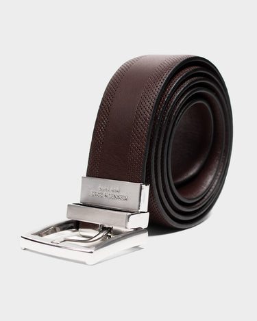 Correa de cuero reversible para hombre vault