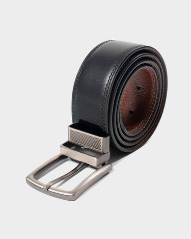 Correa de cuero reversible para hombre noman code