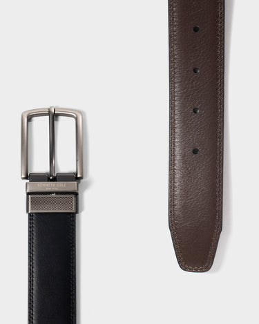 Correa de cuero reversible para hombre noman code