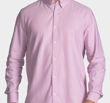 Camisa manga larga fondo entero para hombre