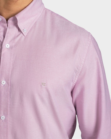 Camisa manga larga fondo entero para hombre